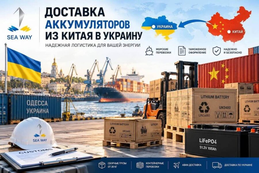 Как доставить аккумуляторы из Китая в Украину: способы перевозки и важные нюансы